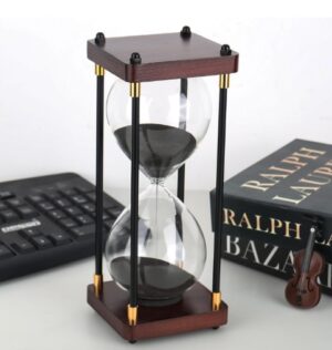 Reloj de arena de madera de 30 minutos